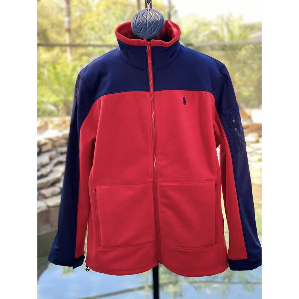 Polo Ralph Lauren Men's Full-Zip Fleece Jacket, Large, New with Tags